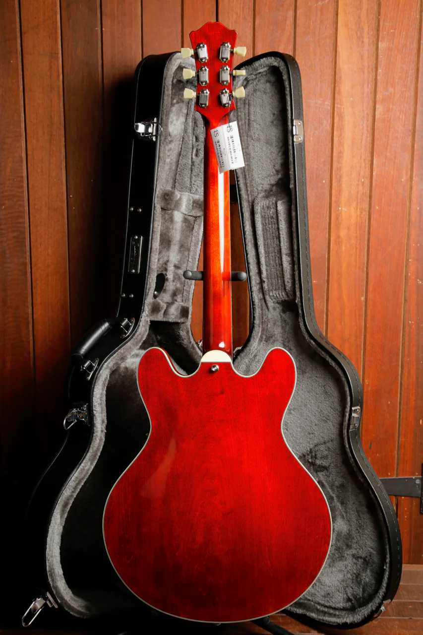 Eastman T386 Semi-Hollowbody Electric Guitar Classic Finish - Image 12