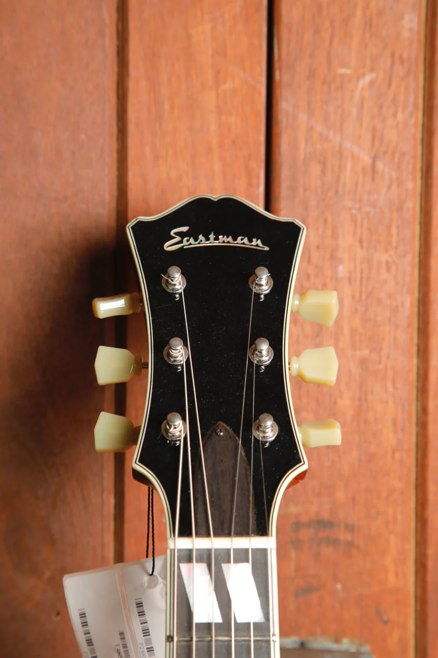 Eastman T486B-GB Gold Burst Semi-Hollow Electric Guitar - Image 3