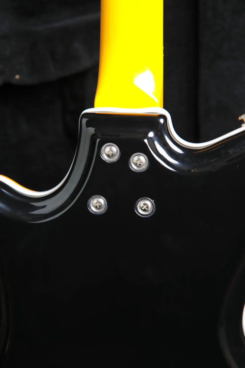 Eastwood Limited Edition Airline Catalina Two Tone Yellow/Black Electric Guitar Pre-Owned - Image 14