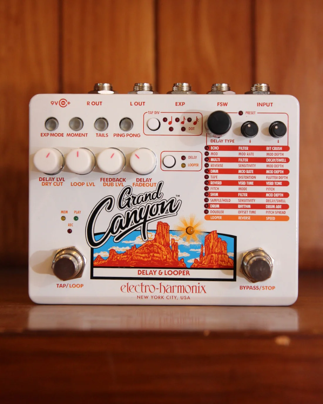Electro-Harmonix Grand Canyon Delay & Looper Pedal