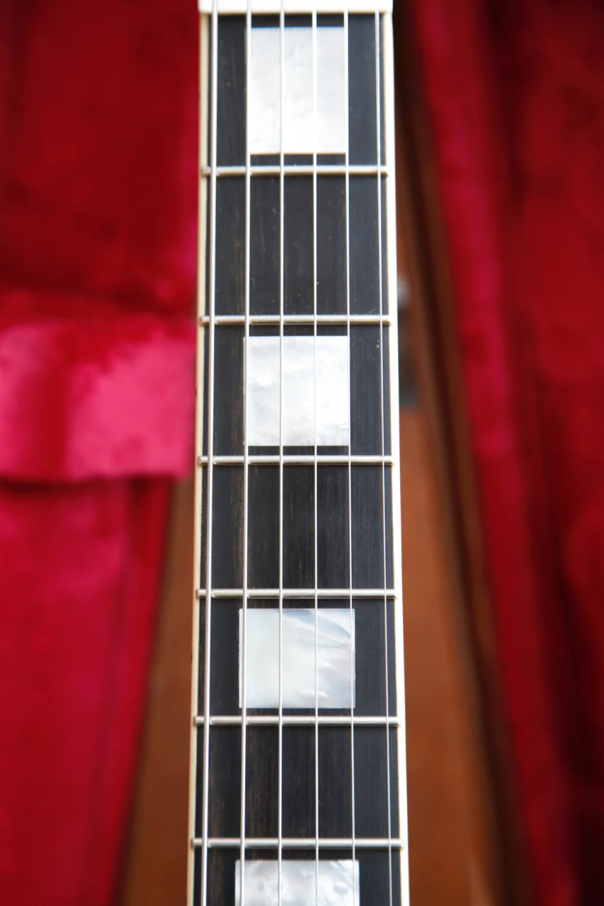 Epiphone Inspired by Gibson Custom 1959 ES-355 Cherry Red Electric Guitar & Hardcase - Image 4