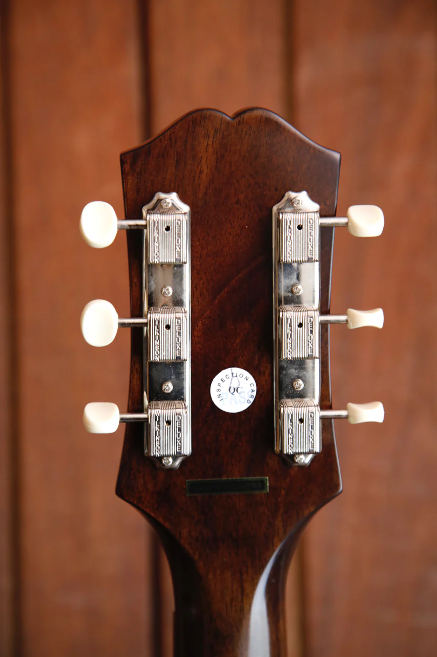 Epiphone J-45 EC Aged Vintage Sunburst Acoustic-Electric Guitar - Image 9