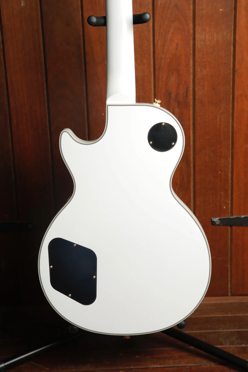 Epiphone Les Paul Custom Alpine White Electric Guitar - Image 11