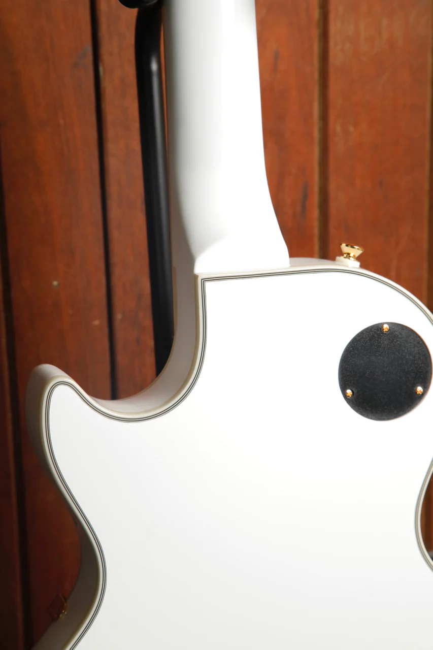 Epiphone Les Paul Custom Alpine White Electric Guitar - Image 15