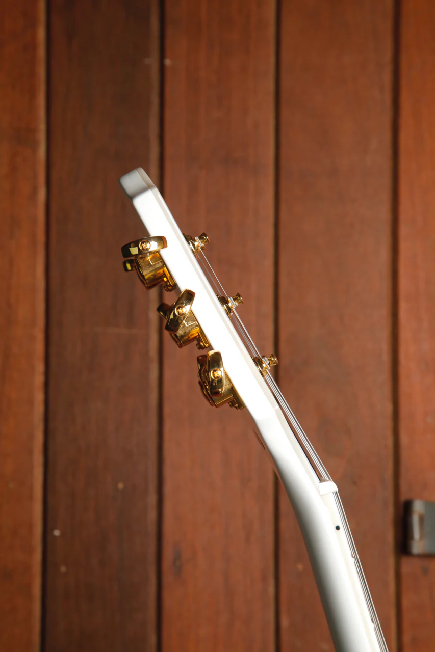 Epiphone Les Paul Custom Alpine White Electric Guitar - Image 9