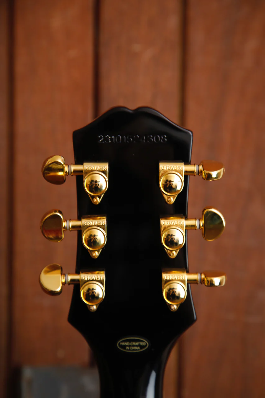 Epiphone Les Paul Custom Ebony Electric Guitar - Image 10