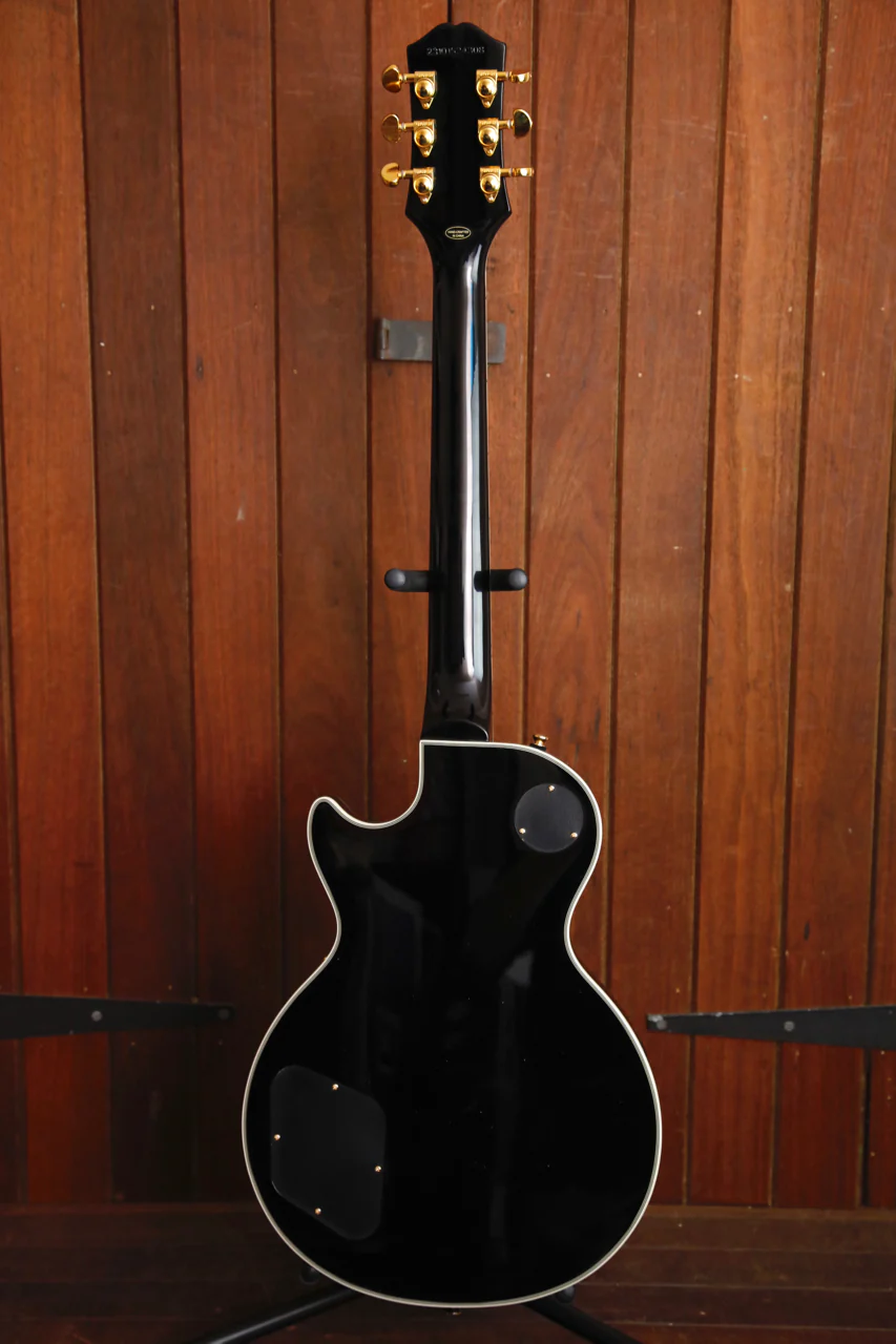 Epiphone Les Paul Custom Ebony Electric Guitar - Image 9