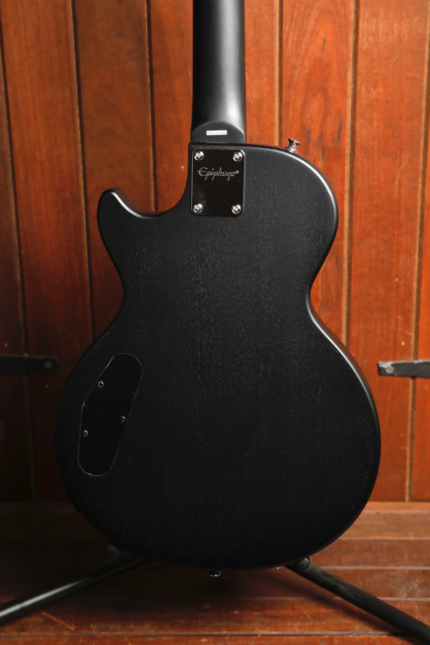 Epiphone Les Paul Special Satin E1 Vintage Worn Ebony Electric Guitar - Image 10