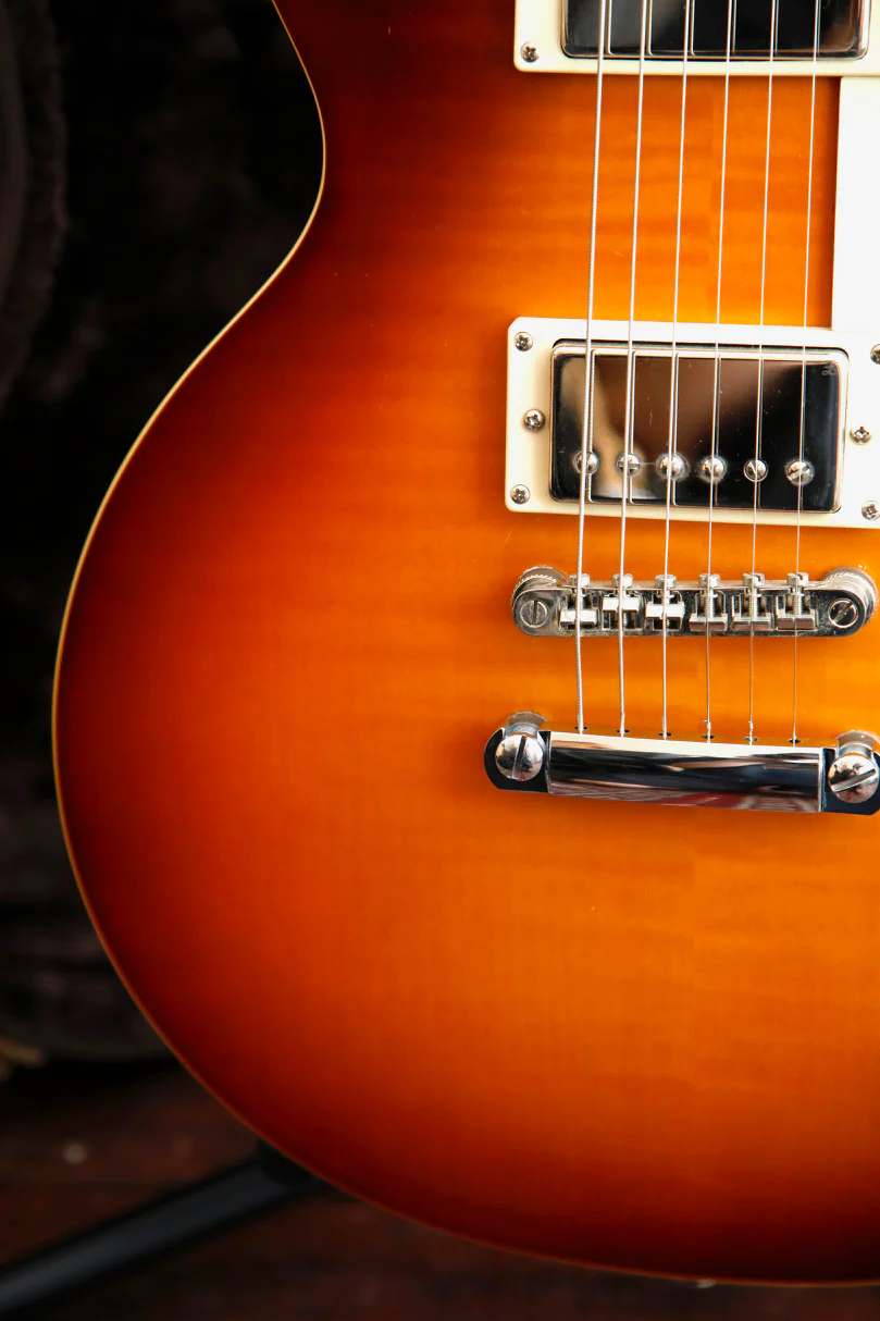 Epiphone Les Paul Standard 50s Figured Top Washed Cherry Sunburst Pre-Owned - Image 7