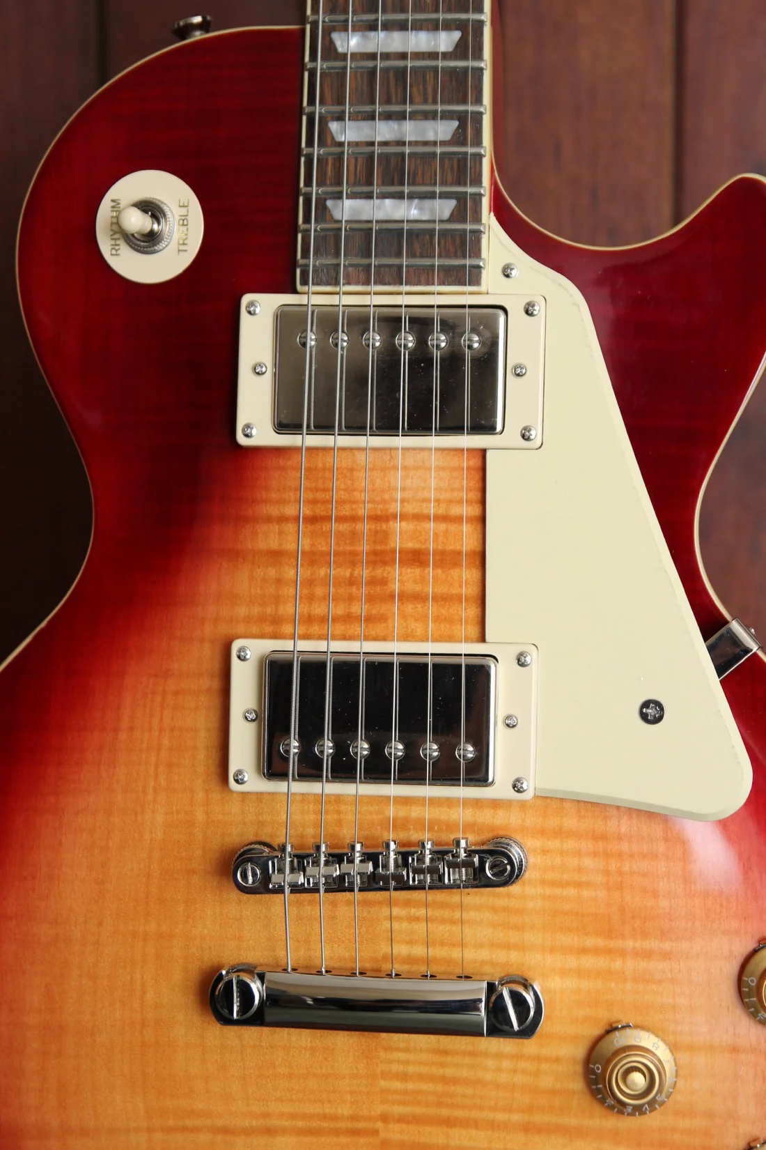Epiphone Les Paul Standard 50's Heritage Cherry Sunburst Electric Guitar - Image 3