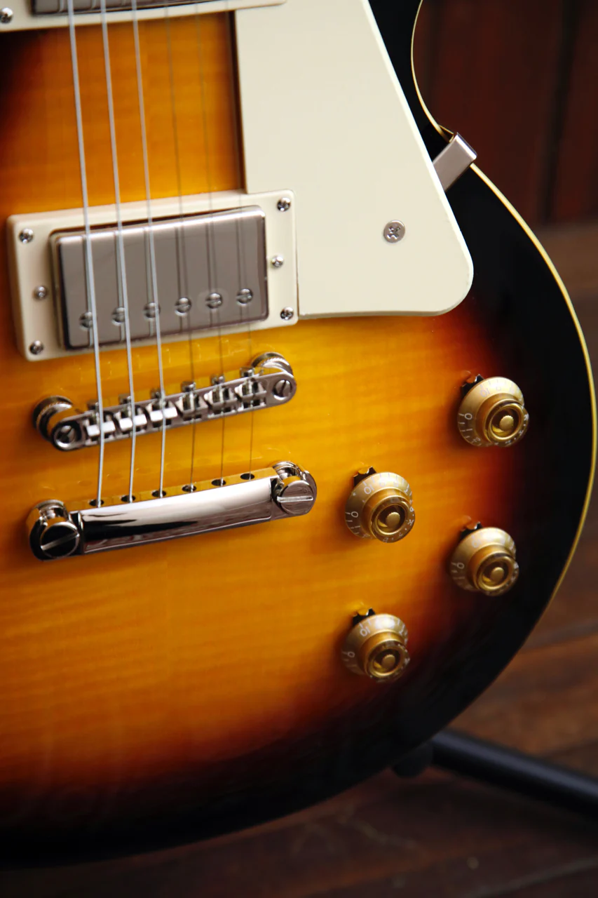 Epiphone Les Paul Standard 50's Vintage Sunburst Electric Guitar - Image 6