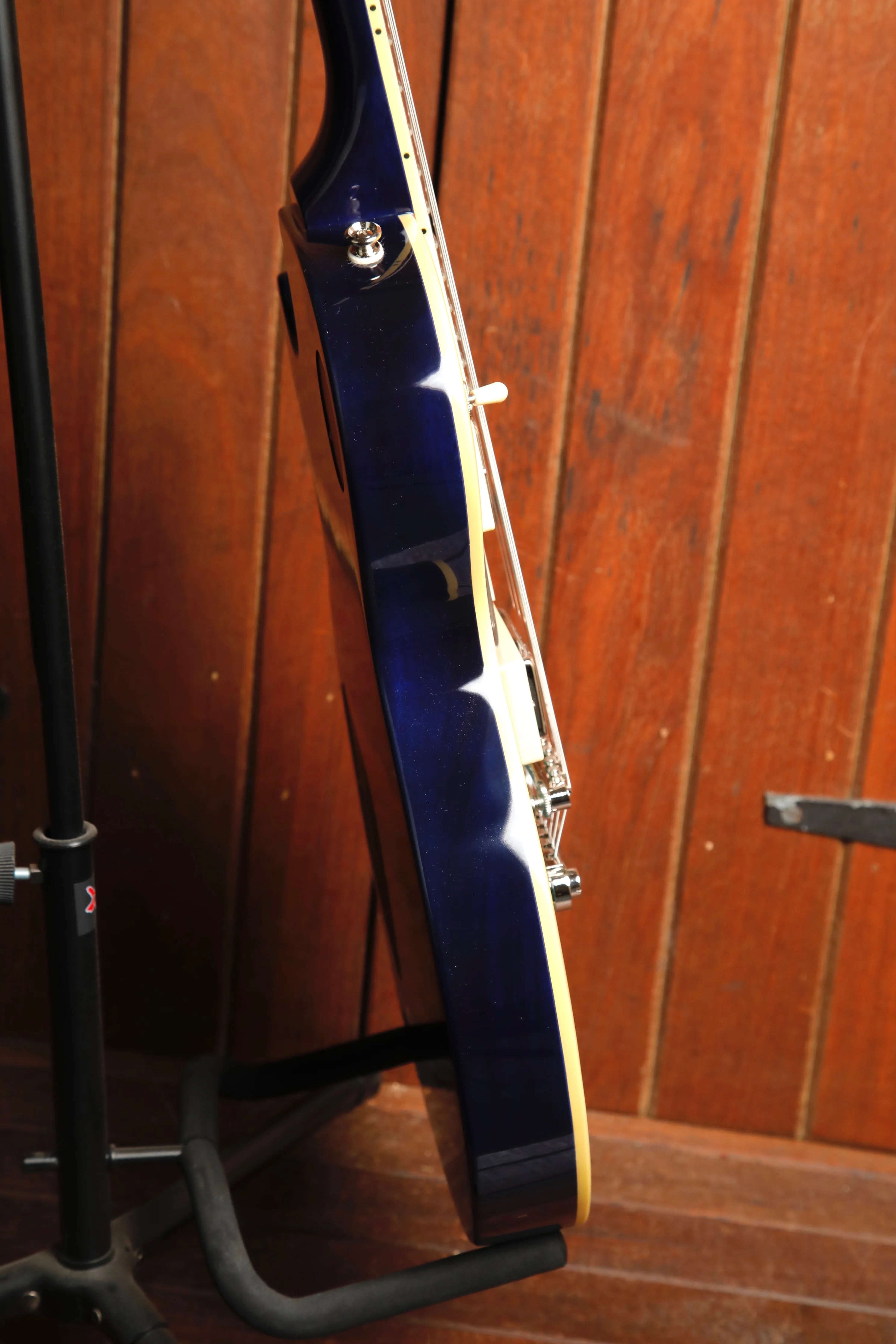 Epiphone Les Paul Standard 60s Figured Blueberry Electric Guitar - Image 7