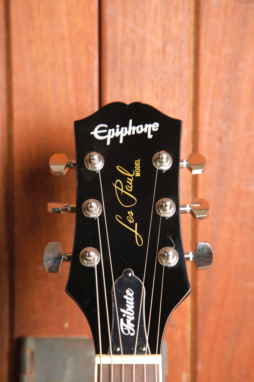 Epiphone Les Paul Tribute Vintage Sunburst Electric Guitar - Image 3