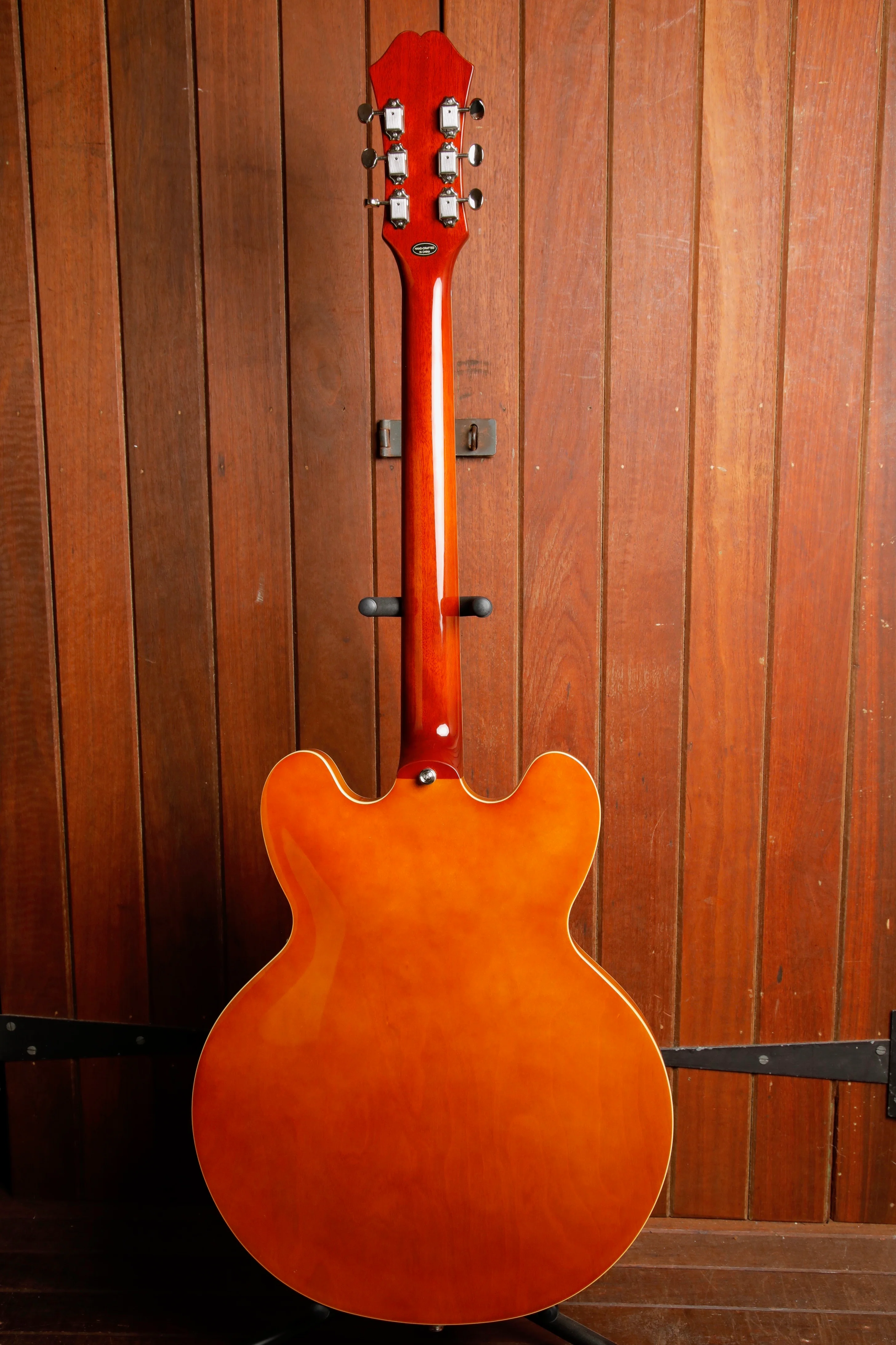 Epiphone Riviera Frequensator Royal Tan Semi-Hollow Electric Guitar - Image 13