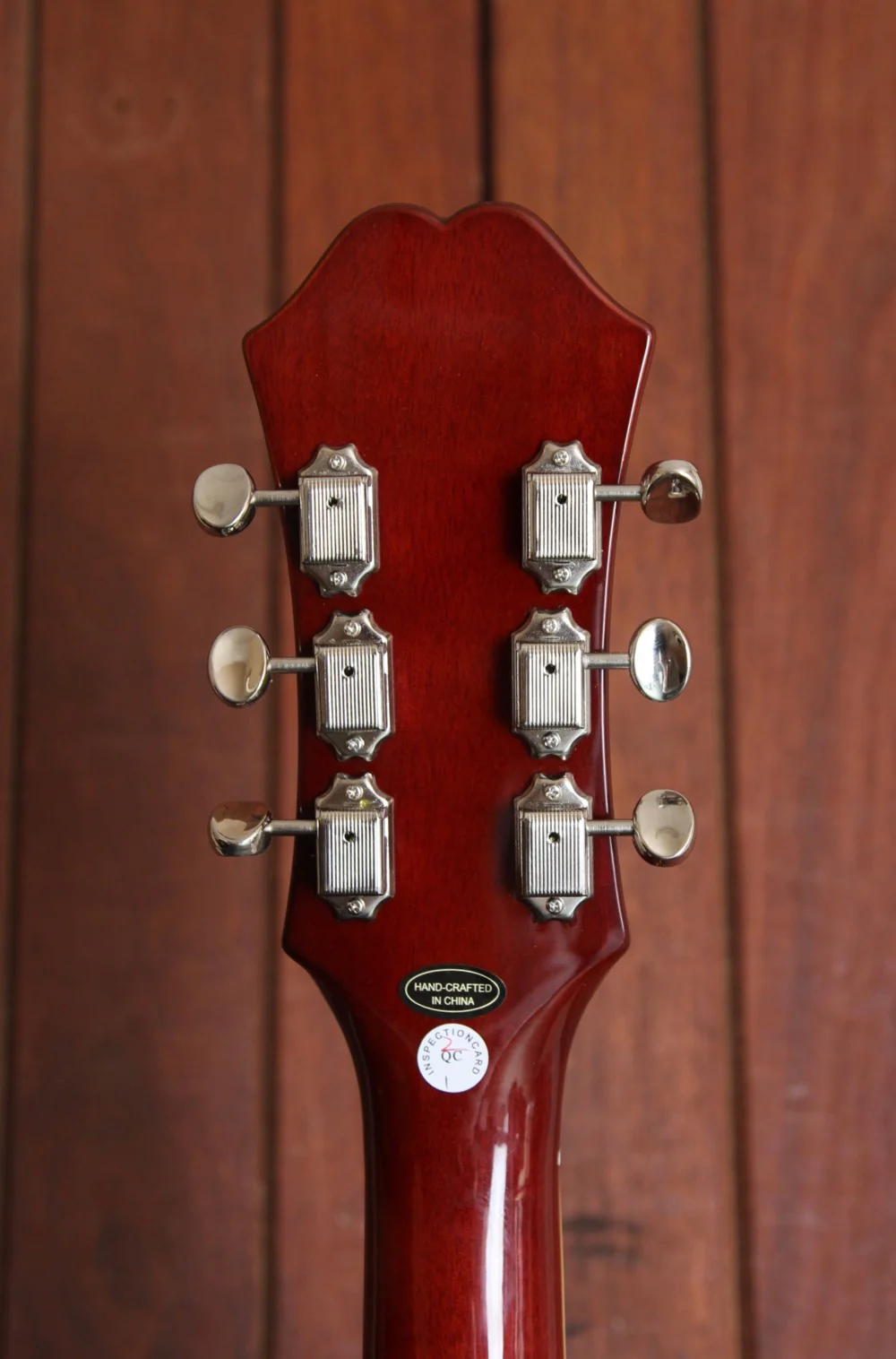 Epiphone Riviera Semi-Hollow Electric Guitar Royal Tan - Image 12