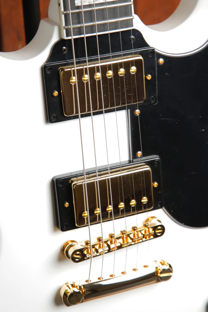 Epiphone SG Custom Alpine White Electric Guitar - Image 6
