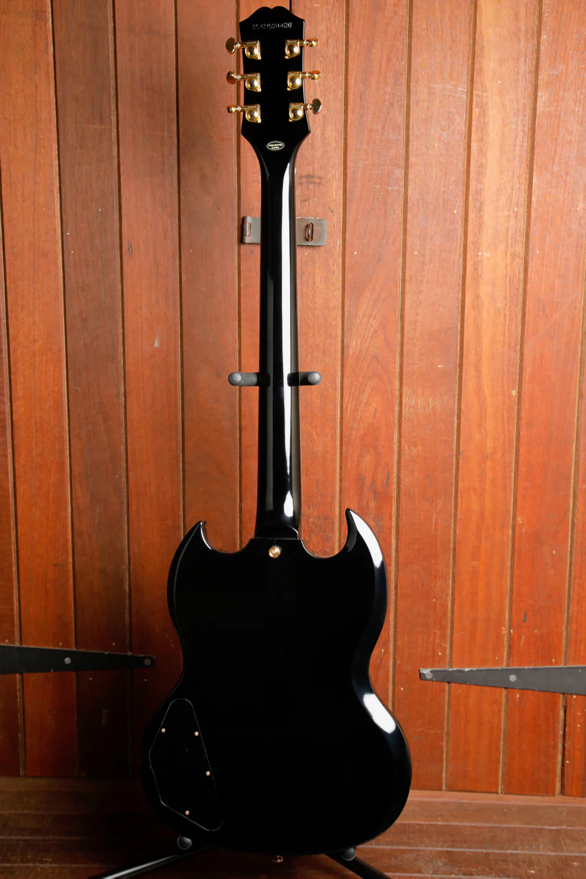 Epiphone SG Custom Ebony Electric Guitar - Image 11