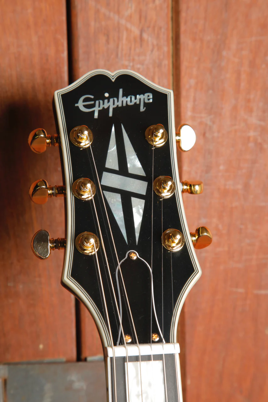 Epiphone SG Custom Ebony Electric Guitar - Image 3