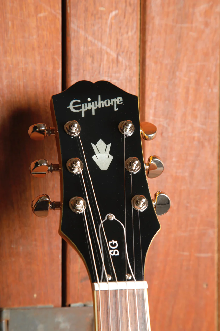 Epiphone SG Standard TV Yellow Electric Guitar - Image 3