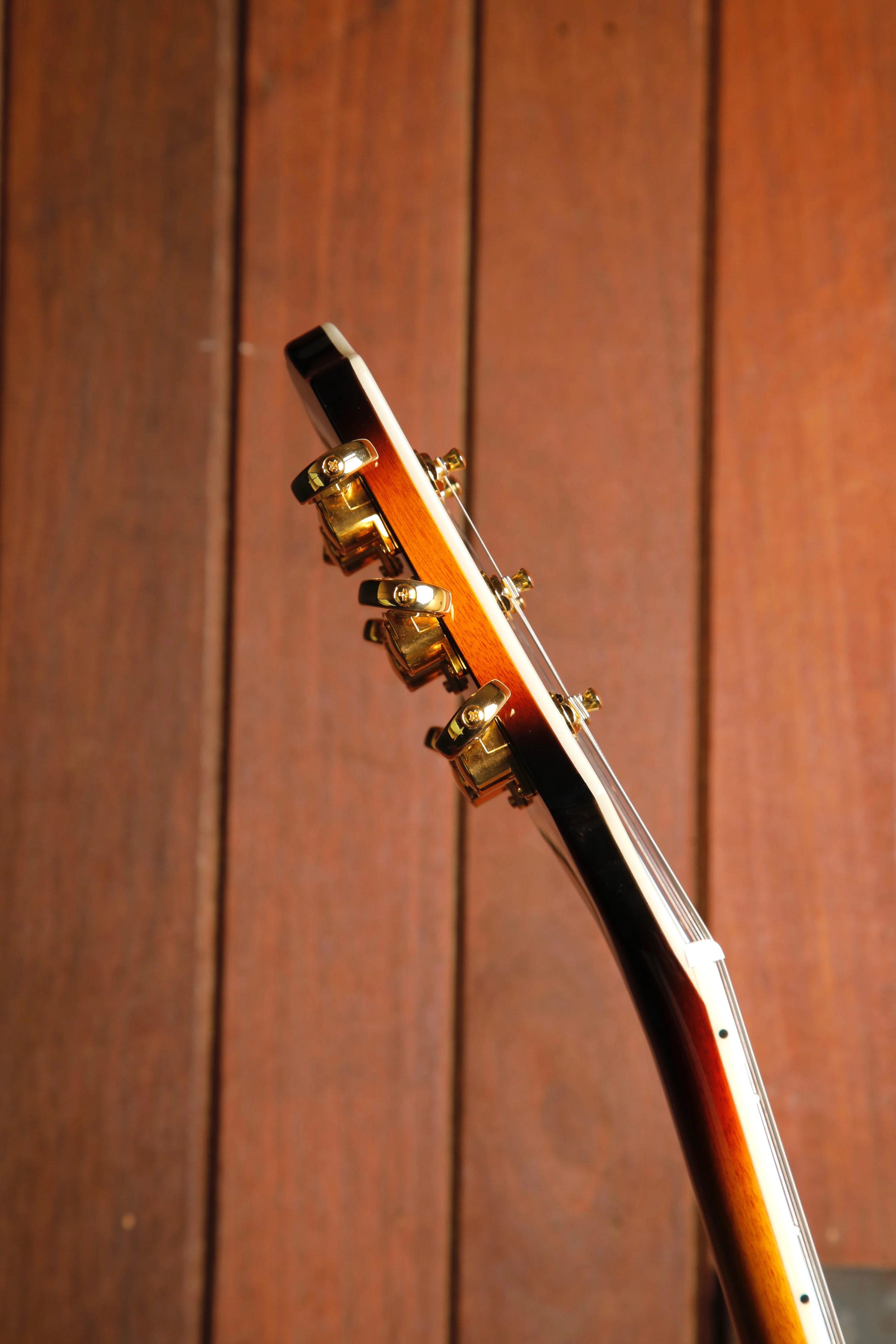 Epiphone Sheraton Frequensator Semi-Hollow Electric Guitar Vintage Sunburst - Image 10