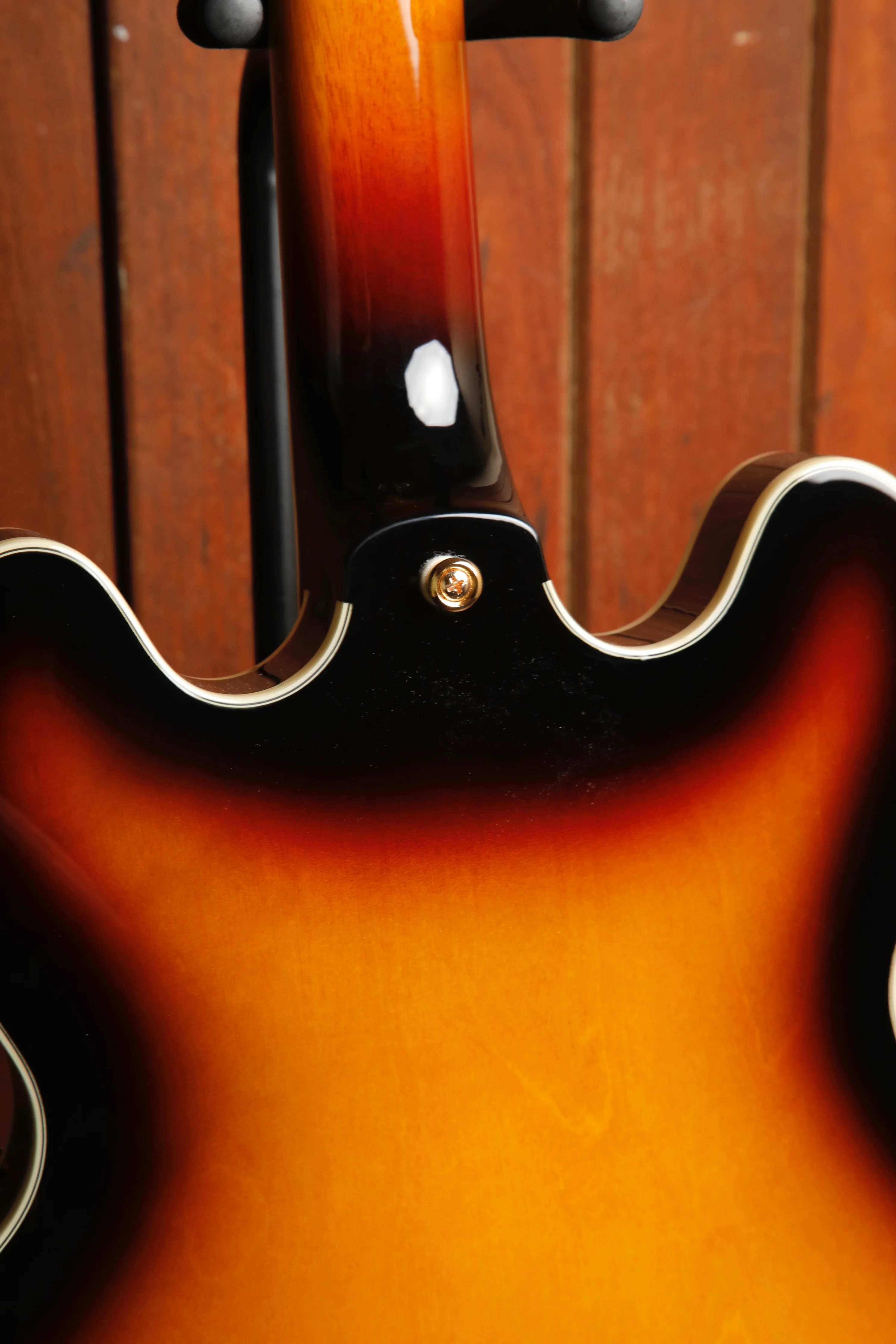 Epiphone Sheraton Frequensator Semi-Hollow Electric Guitar Vintage Sunburst - Image 16
