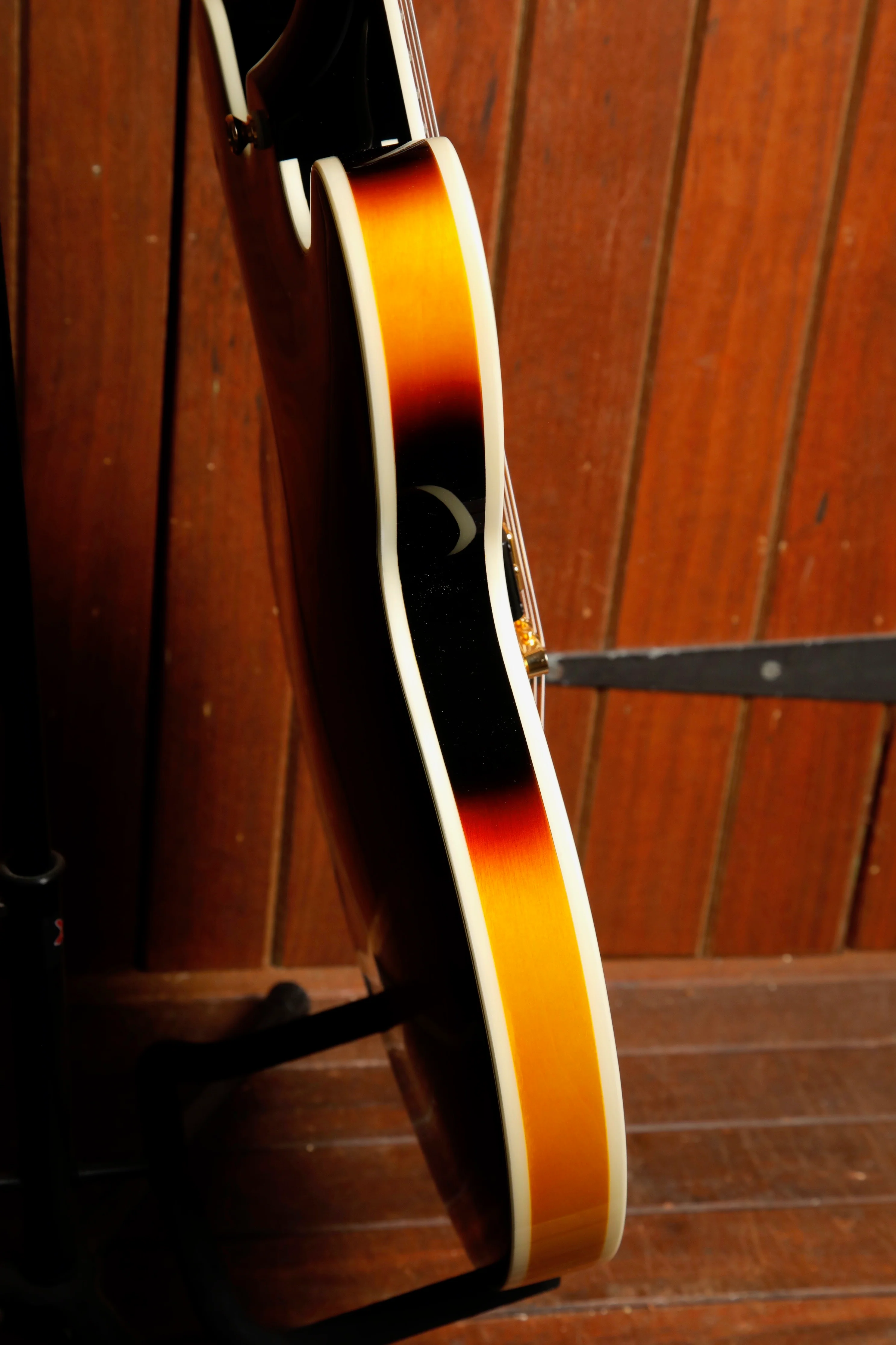 Epiphone Sheraton Frequensator Semi-Hollow Electric Guitar Vintage Sunburst - Image 9