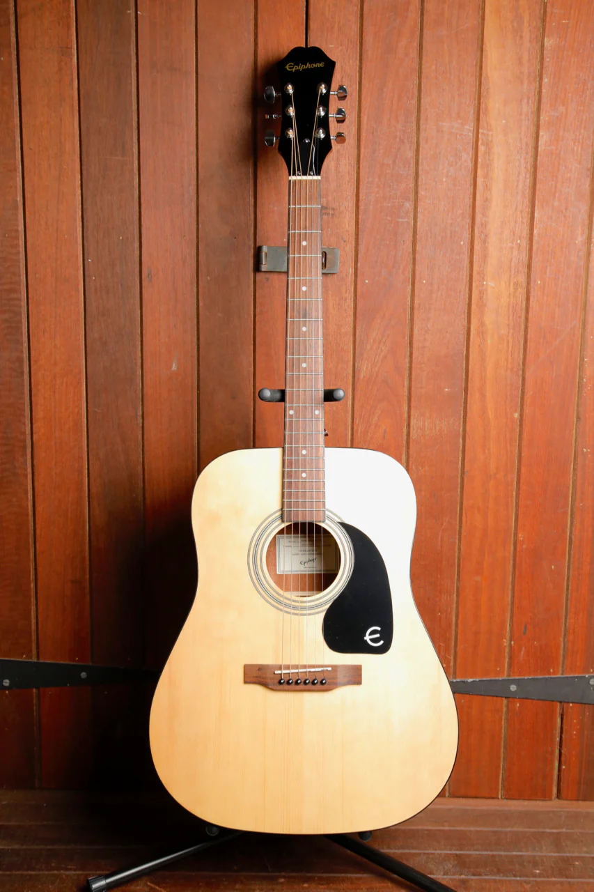 Epiphone Songmaker DR-100 Natural Acoustic Guitar - Image 2