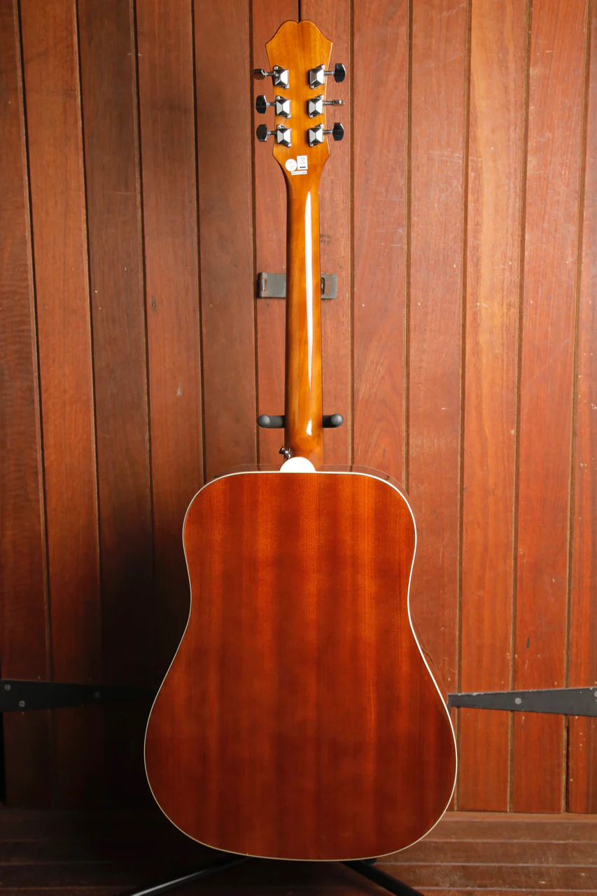 Epiphone Songmaker DR-100 Vintage Sunburst Acoustic Guitar - Image 14