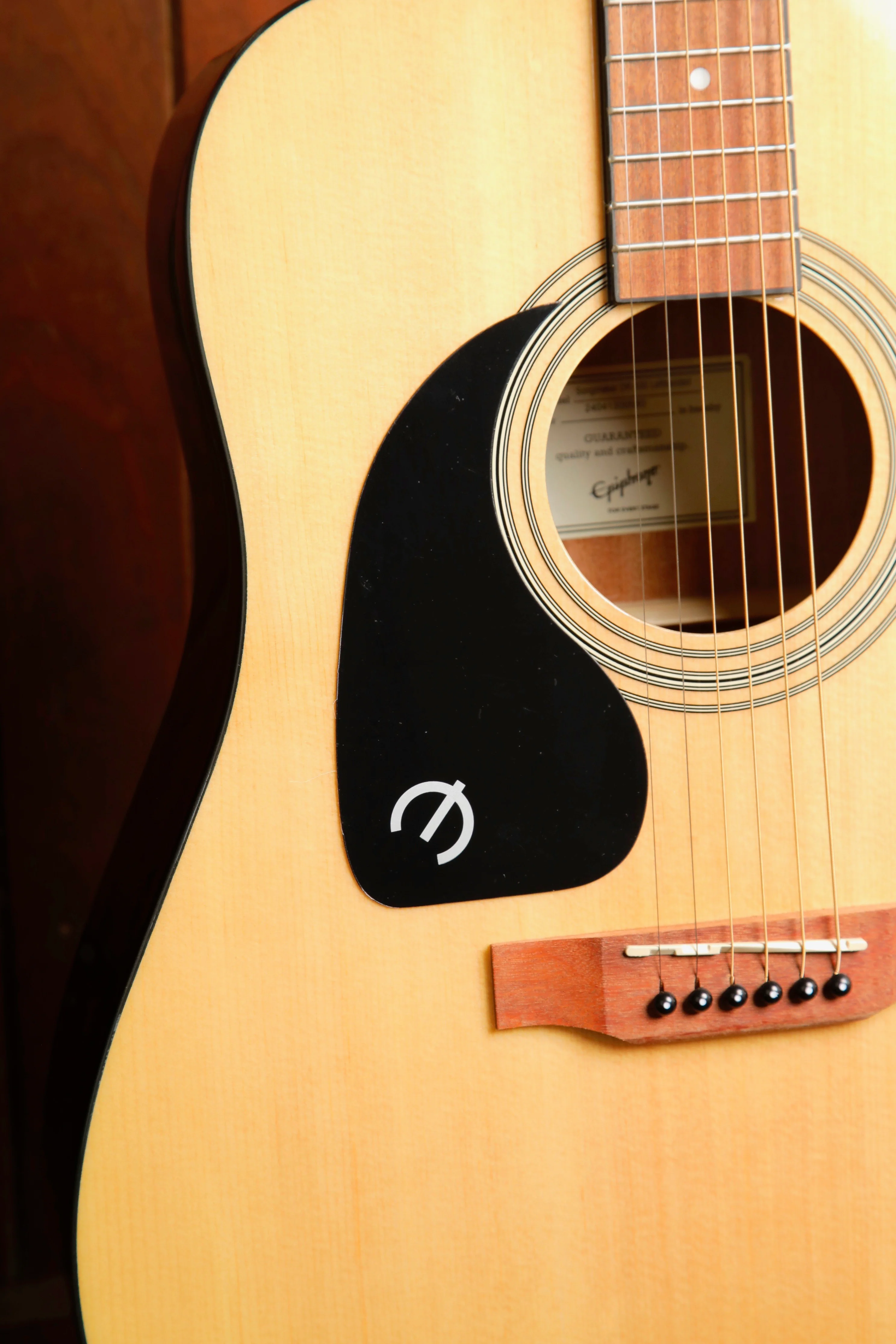 Epiphone Songmaker DR-100 Natural Left Handed Acoustic Guitar - Image 5