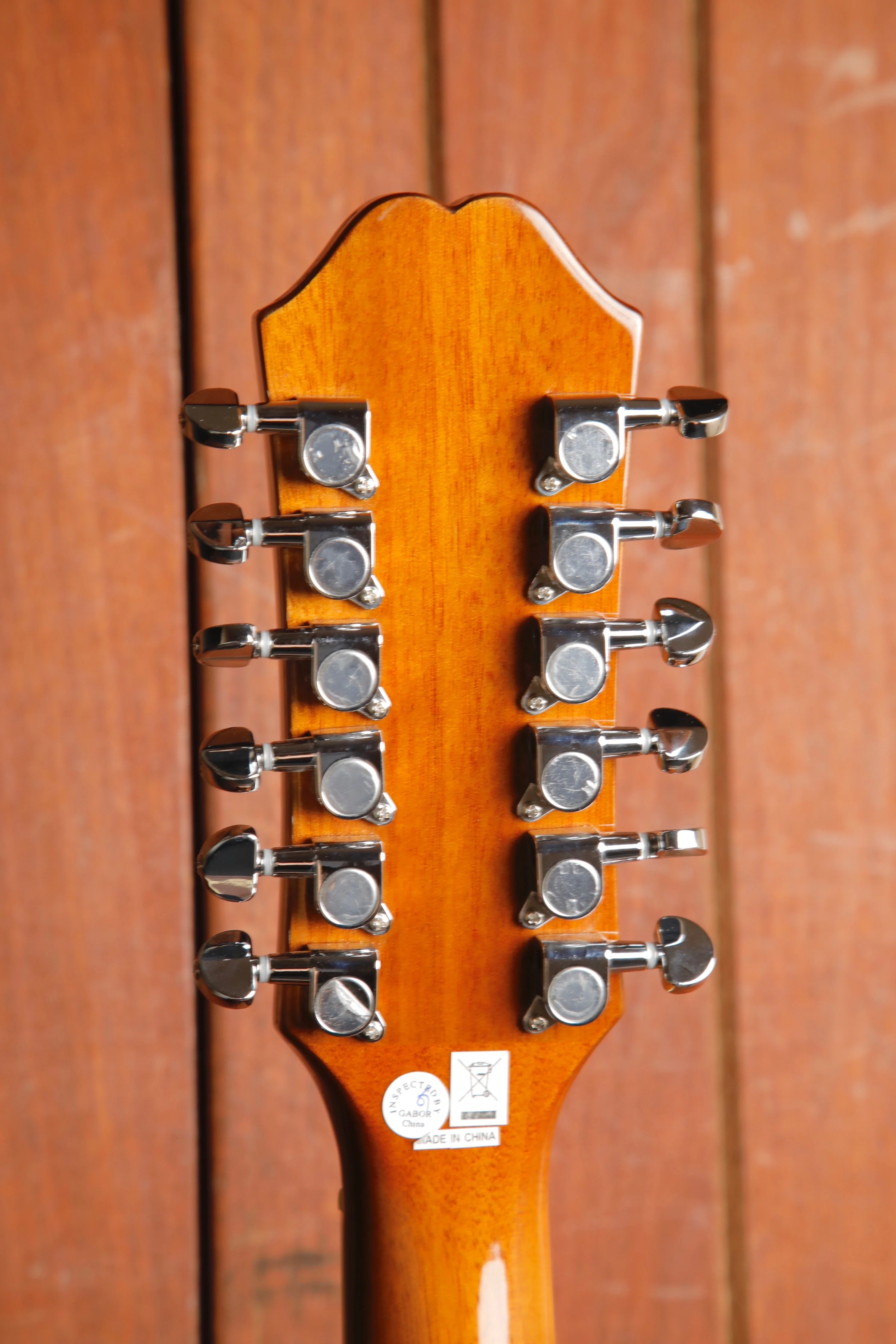 Epiphone Songmaker DR212 12-String Natural Acoustic Guitar - Image 13