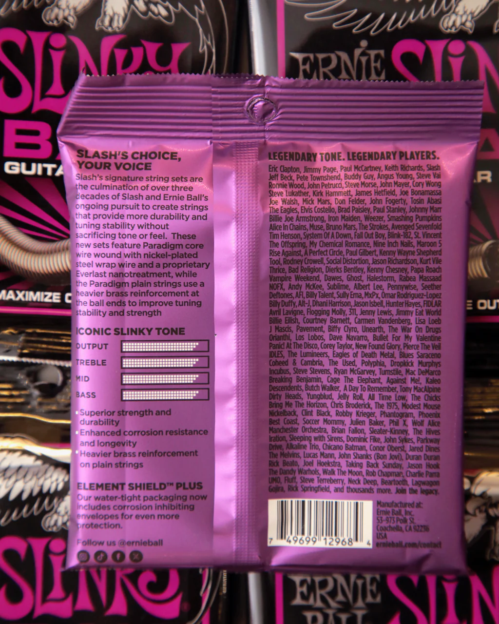 Ernie Ball 11-48 Slash Signature Electric Guitar Strings 2200 - Image 2