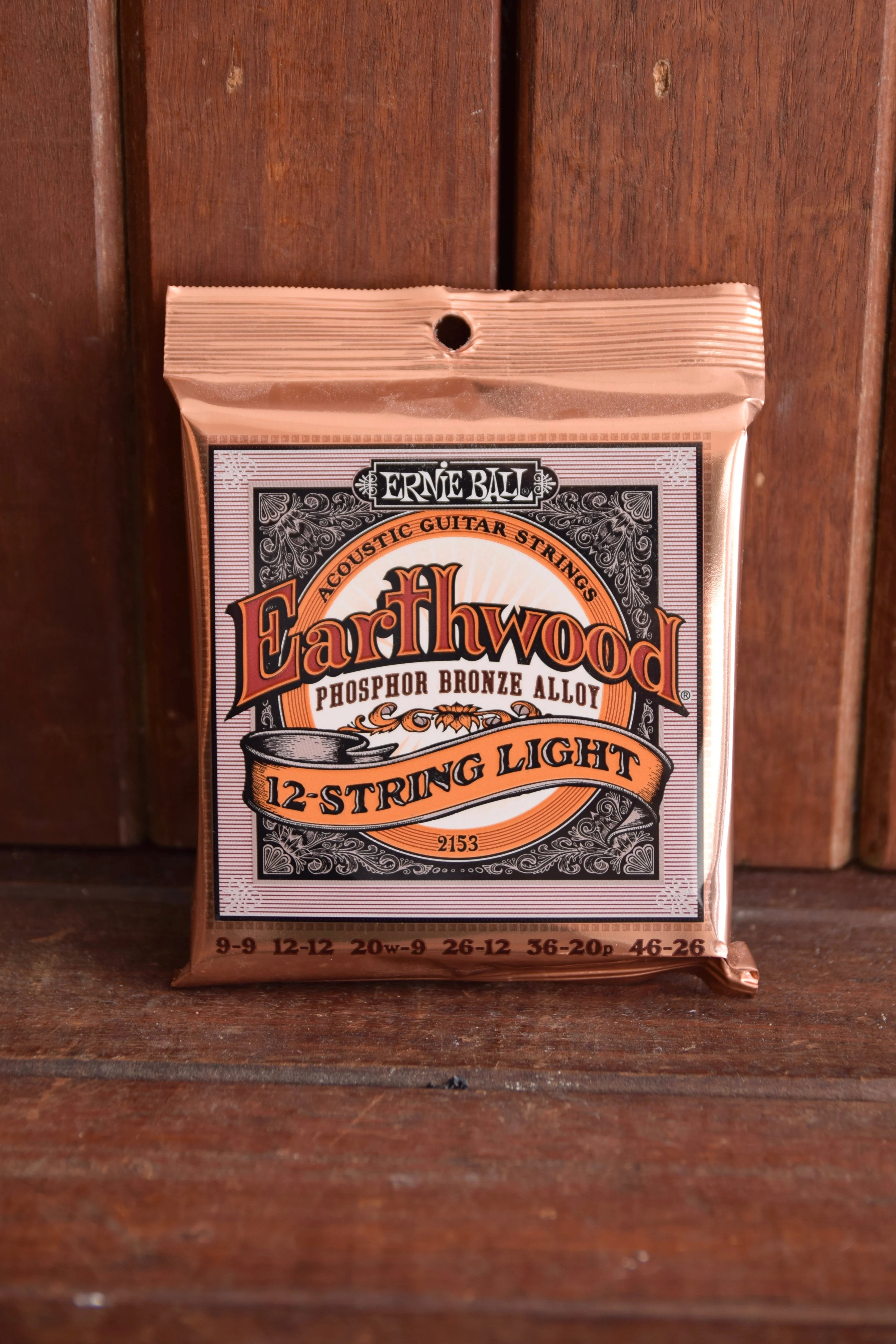 Ernie Ball Earthwood 12 String Phosphor Bronze Acoustic Guitar Strings
