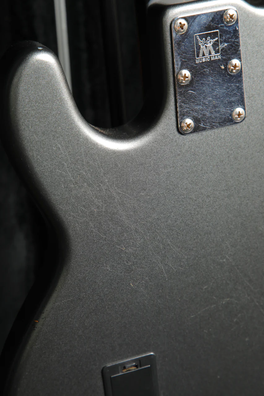 Ernie Ball Music Man Sub Bass Textured Graphite Bass Guitar 2005 Pre-Owned - Image 16