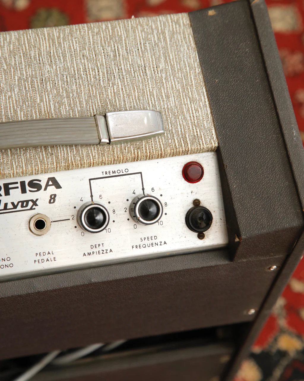 Farfisa Amplivox 8 2x8" Valve Combo Amplifier Made in Italy 1960's Pre-Owned - Image 6