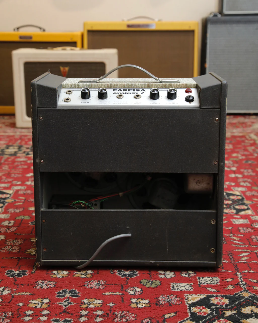 Farfisa Amplivox 8 2x8" Valve Combo Amplifier Made in Italy 1960's Pre-Owned - Image 7