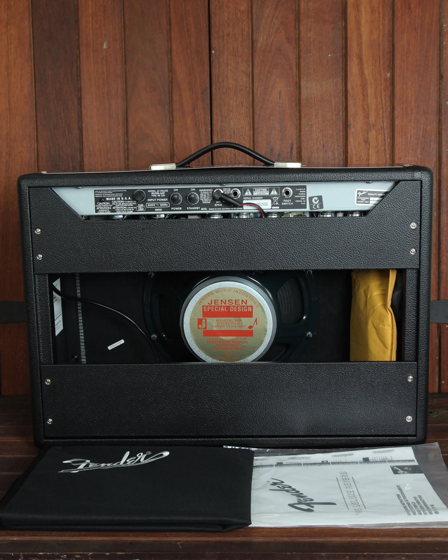 Fender '65 Deluxe Reverb Vintage Reissue Combo - Image 2