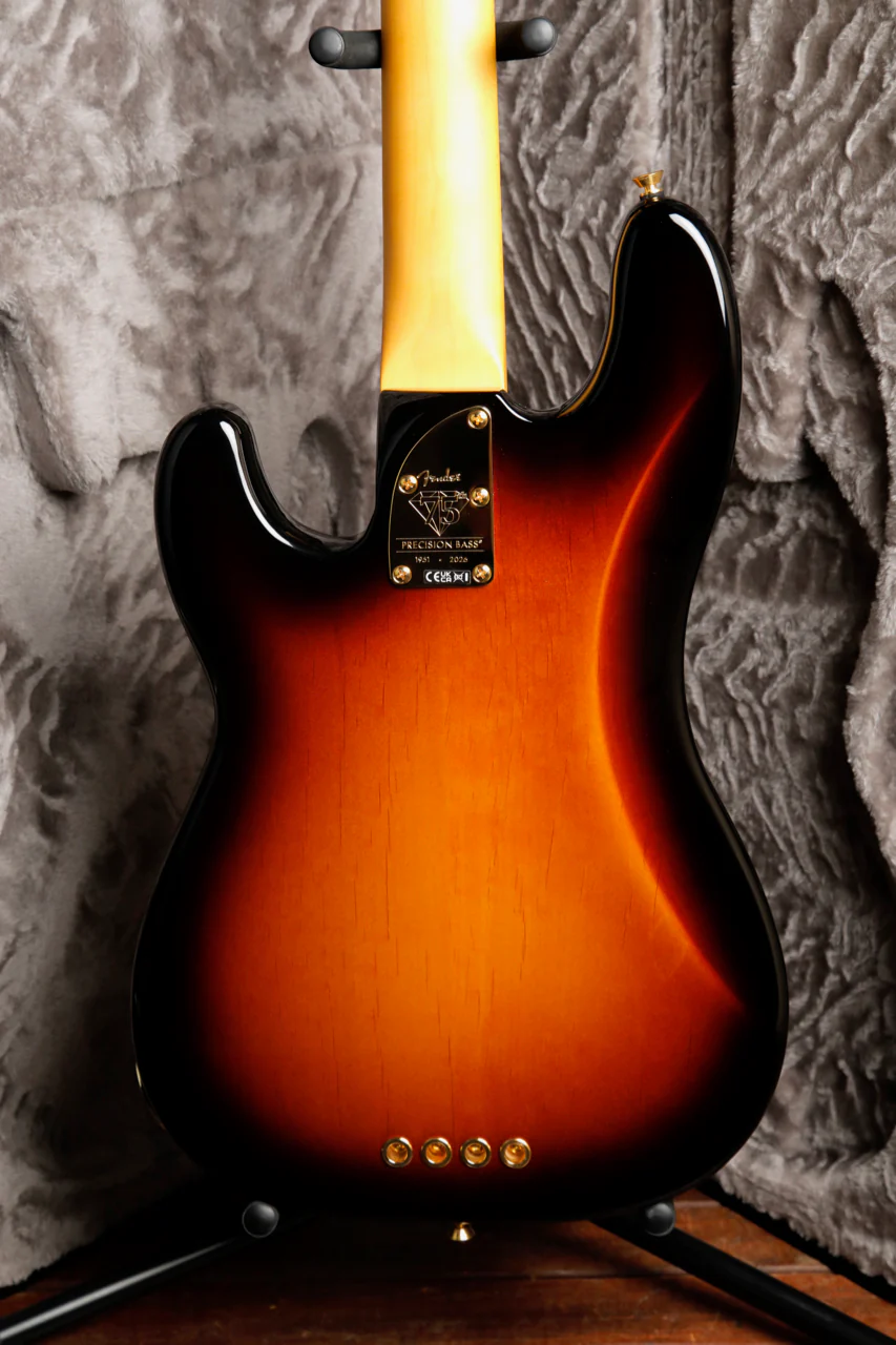 Fender 75th Anniversary American Professional PJ Bass 2-Colour Sunburst - Image 11