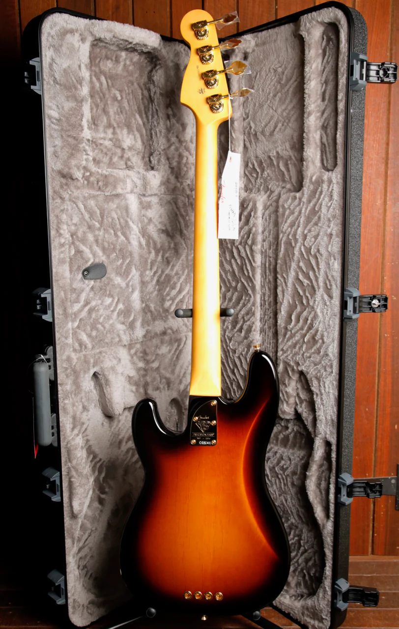 Fender 75th Anniversary American Professional PJ Bass 2-Colour Sunburst - Image 12