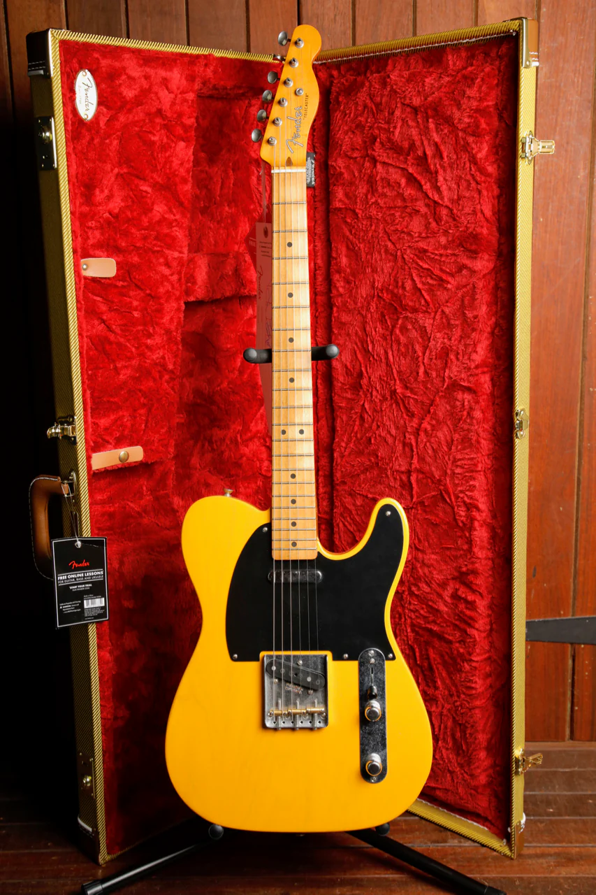 Fender 75th Anniversary Vintera Road Worn 1951 Telecaster Butterscotch Blonde - Image 2