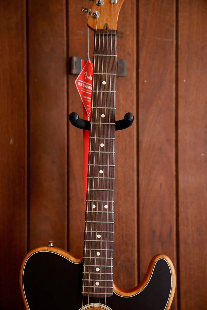 Fender Acoustasonic Player Series Telecaster Electric-Acoustic Shadow Burst - Image 5