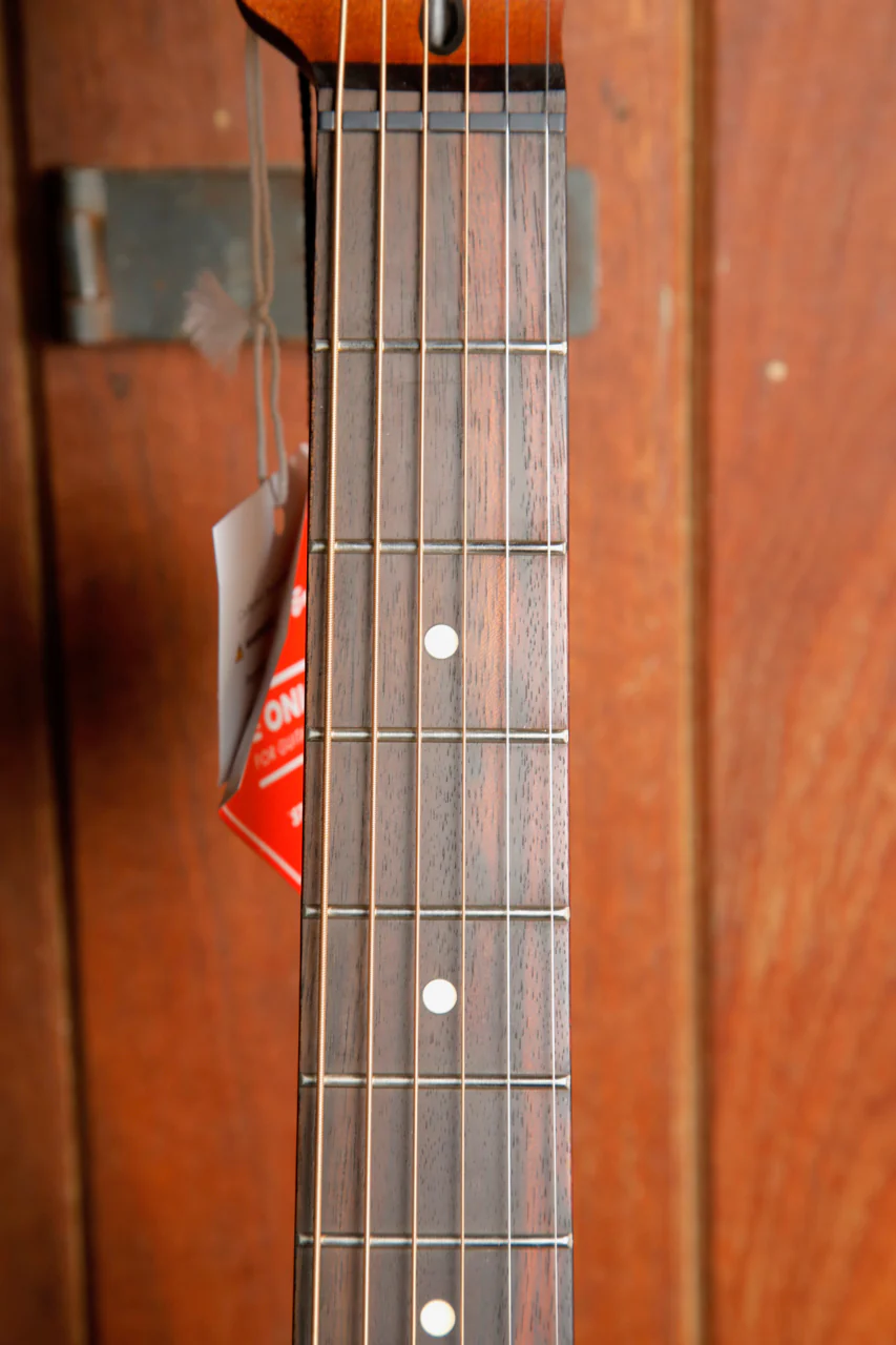Fender Acoustasonic Standard Telecaster Black Acoustic-Electric Guitar - Image 4