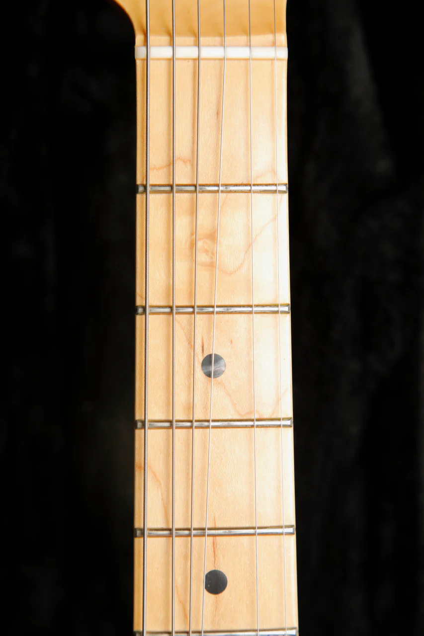 Fender American Elite Stratocaster HSS Shawbucker Electric Guitar Ocean Turquoise 2018 Pre-Owned - Image 4