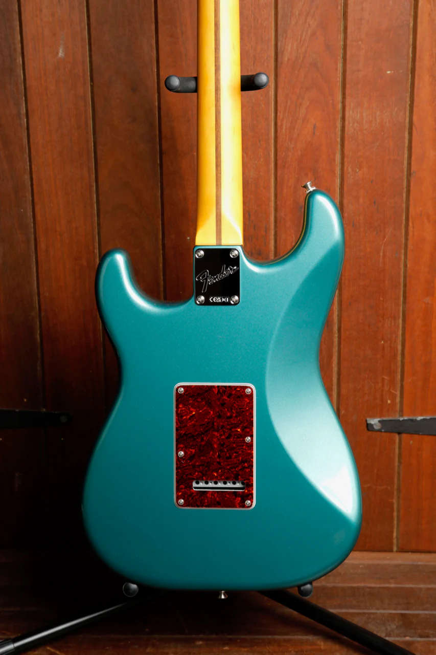 Fender American Professional Classic Stratocaster Faded Sherwood Green Metallic - Image 11
