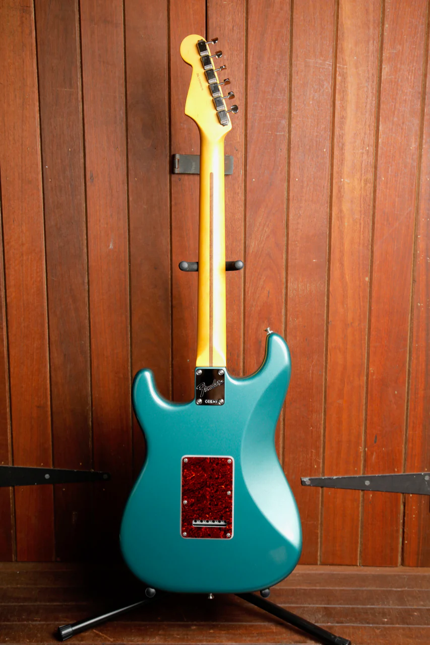 Fender American Professional Classic Stratocaster Faded Sherwood Green Metallic - Image 12