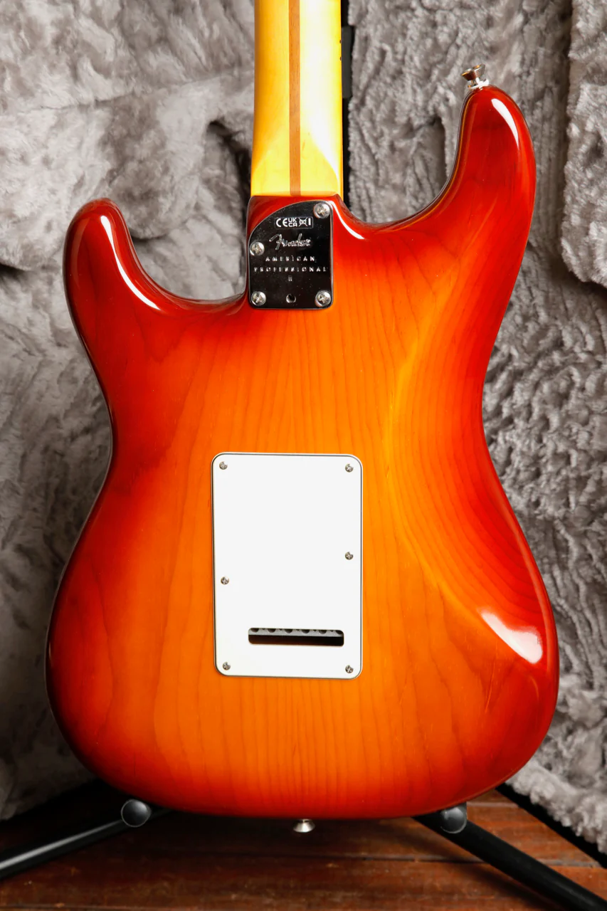 Fender American Professional II Stratocaster HSS Sienna Sunburst Electric Guitar Pre-Owned - Image 12
