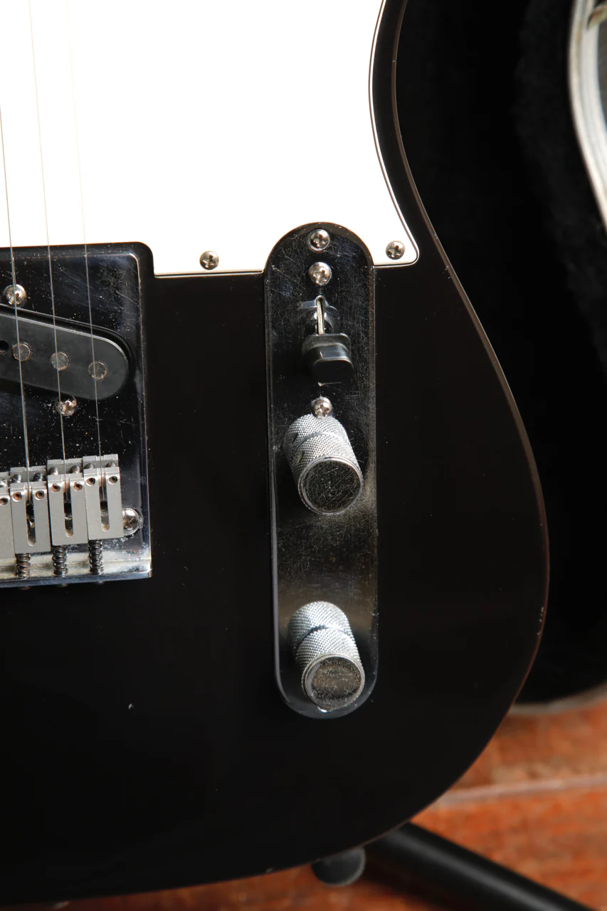 Fender American Standard Telecaster Black Electric Guitar 1995 Pre-Owned - Image 7
