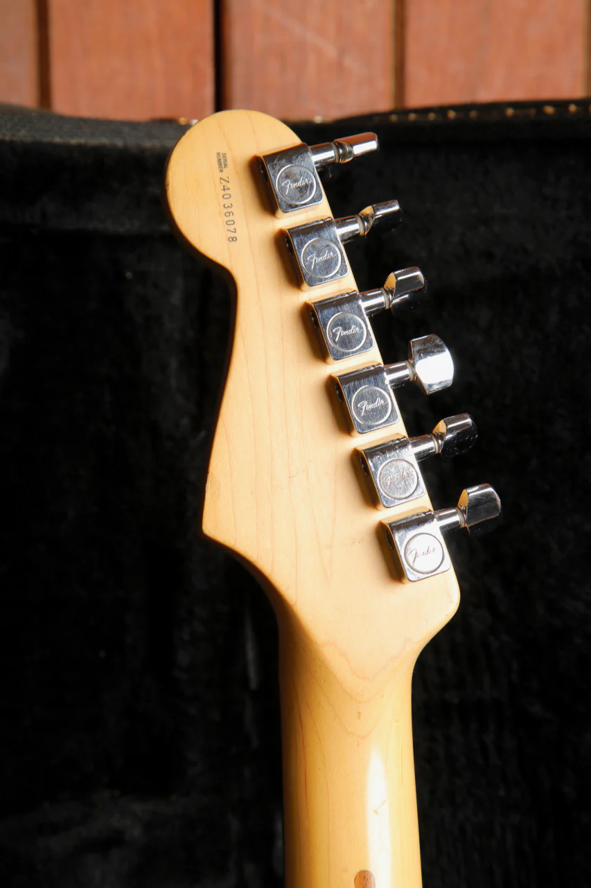 Fender American Stratocaster Candy Apple Red Electric Guitar 2004 Pre-Owned - Image 14