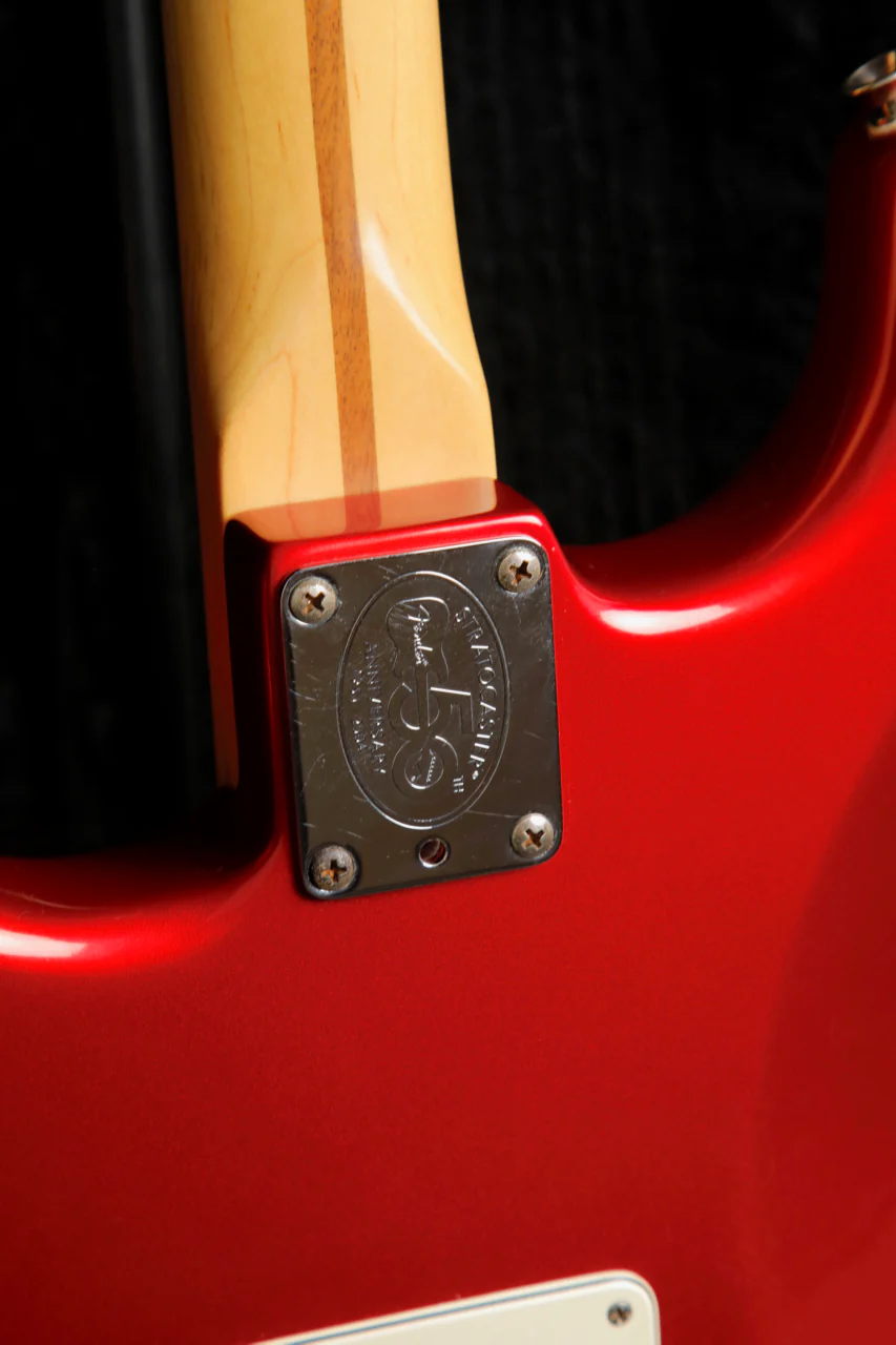 Fender American Stratocaster Candy Apple Red Electric Guitar 2004 Pre-Owned - Image 16