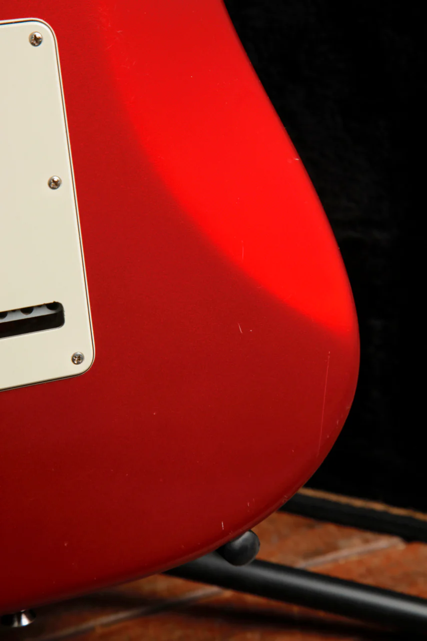 Fender American Stratocaster Candy Apple Red Electric Guitar 2004 Pre-Owned - Image 17