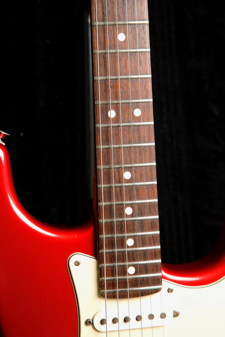 Fender American Stratocaster Candy Apple Red Electric Guitar 2004 Pre-Owned - Image 5